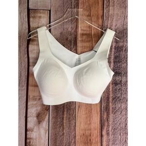 Honeylove Wireless Bra White Seamless Supportive Comfort Fit Everyday XL NWT